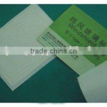 print RFID windshield tag
