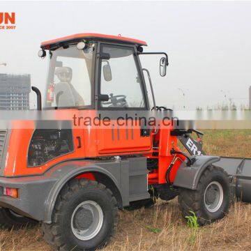 Made in China Qingzhou Everun 1.6Ton Mini Radlader China With Snow Blade photo-6