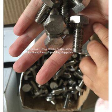 Monel 400 Hex Bolt with full threaded