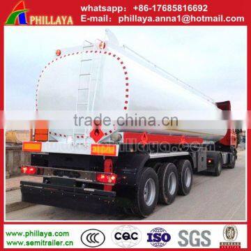 2017 New Crude Oil Transporting 45000 Liters 3 Axle Oil Fuel Tanker for Sale photo-4