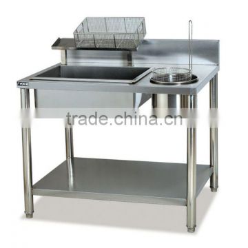 fast food restaurant manual breading table