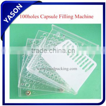 100 holes Manual Capsule Filling Machine, Capsule Making Machine, Hand Capsule Filling Machine