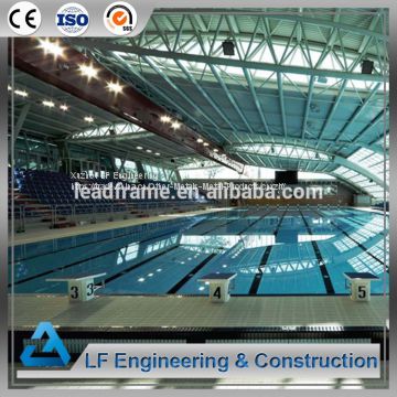 Easy Assembly Steel Space Frame Swimming Pool Roof