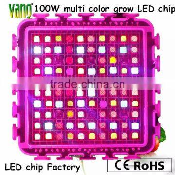 Multi-chip cob led 50w 100w cob led,7 band led grow light