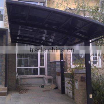 Single Slope Aluminum Polycarbonate Modern Carport photo-4