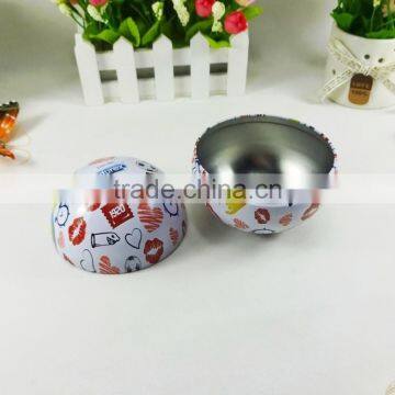 Ball Shape Gift Packing Metal Tin Small Round Tin Cans Custom Size photo-3