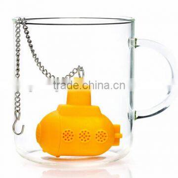 Yellow Submarine Silicone Tea Infuser,Silicone Tea Strainer,Silicone Tea Holder photo-2