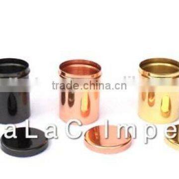 Copper Galss Candle Jar photo-2