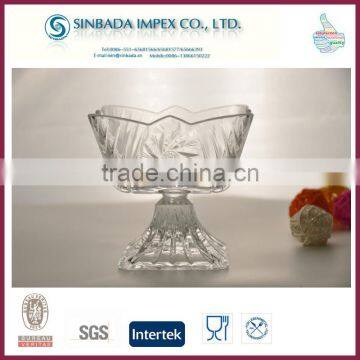 SGS inspection Anhui factory glassware Wholesale decoration fruit plate