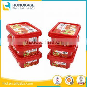 Plastic Cups 180cc Disposable Butter Container,Cheese Boxes for Packing food