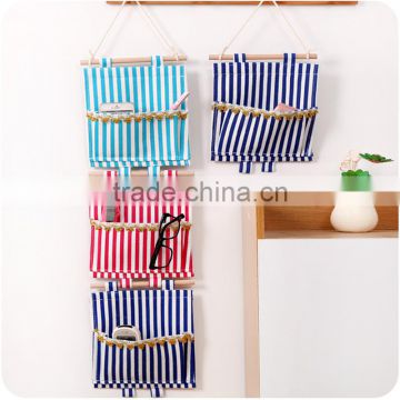 Q115 Lovely smiling DIY hanging storage bag