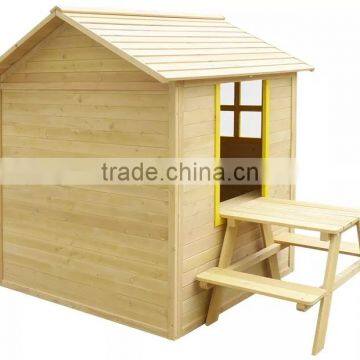 Kids Table Cubby House Set Wooden for Wholesale photo-4