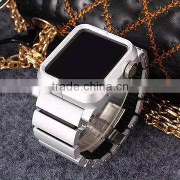 Factory wholesale Replacement Stainless Steel Wristband & watch case for Apple watch