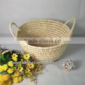 New Style Easy Baskets Small Wicker Box Cosmetic Boxes Wit Fabric Lining photo-6
