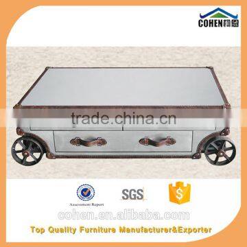 Modern Design High Cost-effective Aluminium Aviator Coffee Table Foshan Factory Direct Sale photo-4