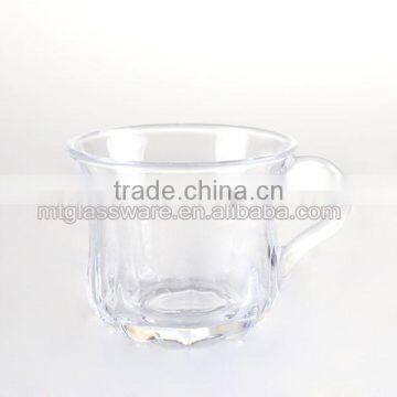 Machine Made Ice Coffee Glass Cup With Handle photo-3