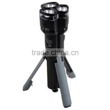 New Design Outdoor High Power 3 in 1 Tripod Led Tactical Flashlight photo-3