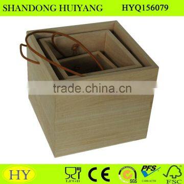 Cheap Natural Wooden Candle Lantern for Kids Wholesale photo-2