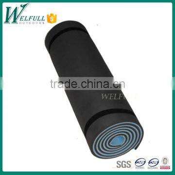 Wholesale - black and blue double pad wear-proof pad outdoor yoga mats