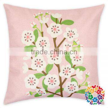 Merry Christmas Print Square Cushion Cover Decorative Cotton Pillow Cover photo-5