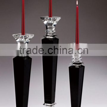 wholesale large crystal candlestick for centerpieces