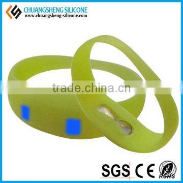 Shaking Sensing Led Light Silicon Bracelet, Led Silicon Bracelet photo-3