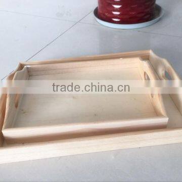 2016 Classic Cheap Natural Wooden Serving Tray photo-2