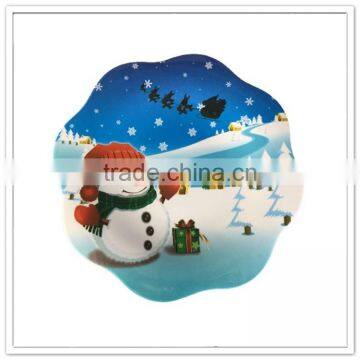 Dishwasher Safe Fiestaware Products Eco-friendly Square Tableware Christmas Dishes Set photo-5