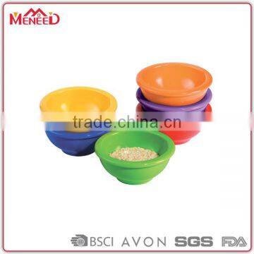 Recycle custom color and size personalized breakfast turquoise dinnerware set rice bowl food container