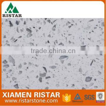 Artificial stone crystal white quartz stone