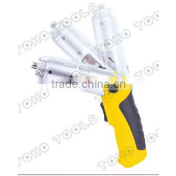 3.6/4.8 Cordless screwdriver NI-CD or LI-ION with light