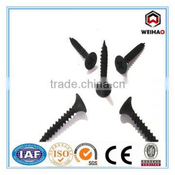 high quality 3.5x25 black phosphating bugle head drywall screw