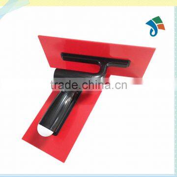 Plastic Red Plastering Trowel With Handle photo-2