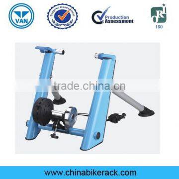 Light Blue Gym Bicycle Trainer Stand