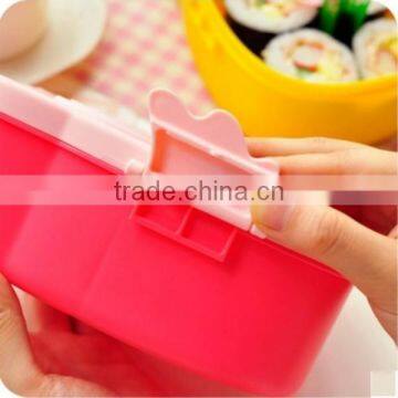 New Kawai/Cute Lunch Box/Bento/Plastic/Animal/Orange/green MADE IN CHINA,hot New Product for 2015,CUSTOM Plastic Lunch Box photo-4