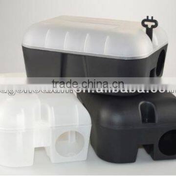 Plastic Black Color Control Mouse Trap Box Rodent Bait Station SX-5023 photo-3