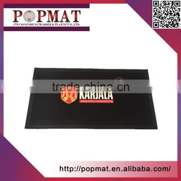 soft rubber non woven fabric bar mat