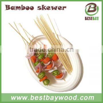 Wholesale Natural BBQ Use 20cm 30cm 40cm 50cm Bamboo Skewer