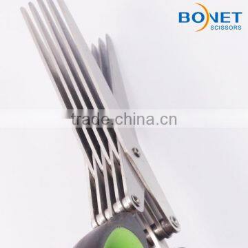 S97014C LFGB Qualified 8-3/4" Kitchen New Herb Scissors Snip photo-4