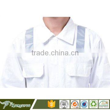 European Two Piece Painters White Overalls Work photo-5