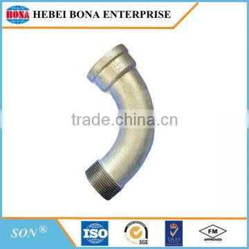 90 Degree Malleable Iron Pipe Fitting Bend Pipe photo-3