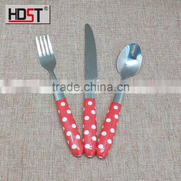 2015 new product indian style trendy cutlery set