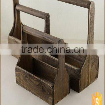 Customized Vintage Wooden Tray With Handle