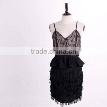 2015 new styles women chiffon lace vest tops