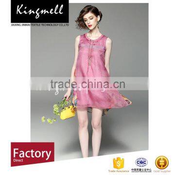 Silk organza fabric for women dress/top/shirt best quality organza