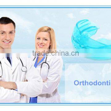 Teeth Orthodontic Trainer Dental Teeth Orthodontic Appliance Trainer Alignment Transparent and Blue Color photo-6