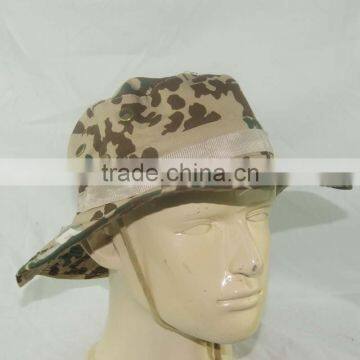 Custom camouflage bucket Wide-brimmed fedora hat fisherman cap