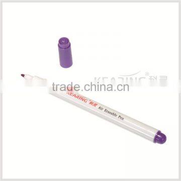 Kearing 1.0mm Fiber Tip Violet Air Erasable Marker Pen For Temporary Marking On Sewn Fabric photo-6