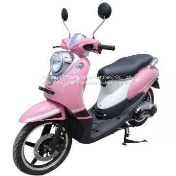 Women 125cc Pink Petrol Scooter photo-3