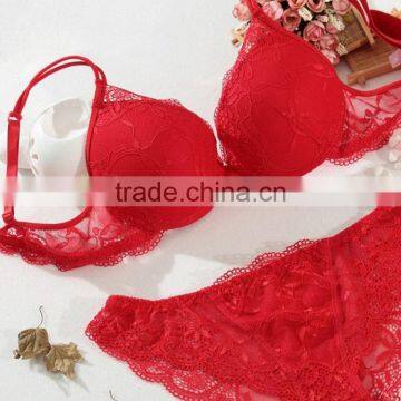 Top Quality Sexy Ladies Lace Bra and Panty New Design photo-4